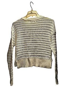 Aeropostale Open Knit Crew Neck Sweater Pullover Sweater (view 2)