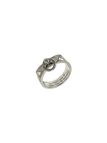 Hermès HERMES Collier de Chien Sterling Silver 925 Ring, Size #52, Accessory, Item No. 61240 (view 1)