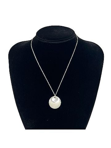 Tiffany & Co. TIFFANY&amp;Co. Tiffany Vintage Round Plate Necklace, Sterling Silver 925, Accessory, 185-5 (view 2)