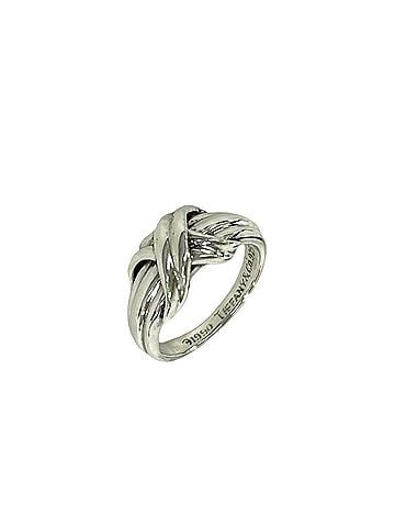 Tiffany & Co. TIFFANY&amp;Co. Tiffany Vintage Signature Ring, Sterling Silver 925, Accessory, 66603 (view 1)