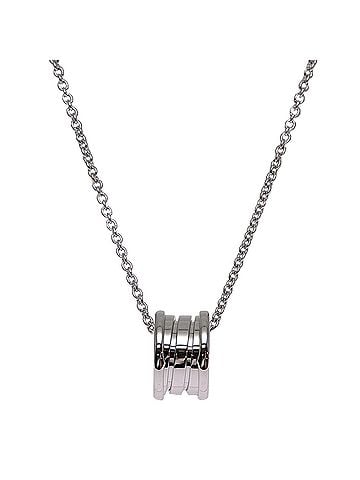 Bvlgari Bvlgari 750WG B-ZERO 1 Women's/Men's Necklace, 750 White Gold (view 1)