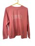 Rae Dunn Pink Sweatshirt Size S - photo 1