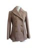 J.Crew 79% Wool 21% Nylon 100% Polyester Brown Coat Size 2 (petite) - photo 1