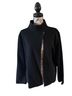 Joan Vass Black Coat Size 2 - photo 1