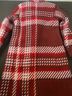 Express Plaid Red Brown Pink White Coat Size S - photo 6
