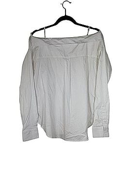Bailey 44 White Off-Shoulder Button Shirt Long Sleeve Button-Down Shirt (view 2)