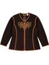 Bob Mackie 100% Fleece Brown Jacket Size XL - photo 1