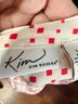 Kim Rogers Print White Red Button-Down Shirt Size L - photo 6