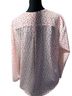 Kim Rogers Print White Red Button-Down Shirt Size L - photo 2