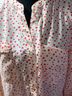 Kim Rogers Print White Red Button-Down Shirt Size L - photo 4