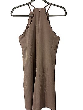 Lulus Scalloped Halter mini Cocktail Dress (view 2)