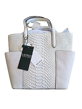 Lauren by Ralph Lauren Leather Tote (view 2)