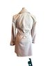 Express 51% Cotton 46% Polyester 3% Spandex 100% Polyester Pink Trenchcoat Size M - photo 2