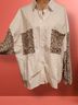 Pol POL Clothing Leopard Print Contrast Over-sized Button-Down Shirt - photo 6