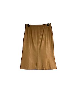 Kasper Leather Skirt (view 2)