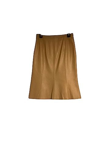 Kasper Leather Skirt (view 2)