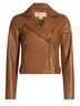 MICHAEL Michael Kors Leather Biker Jacket Jacket - photo 3