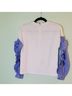 English Factory Stripes White Blue Pullover Sweater Size XS - photo 13