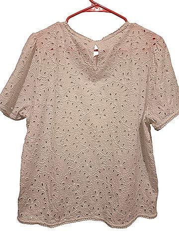 Boden Edi Embroidered Top Short Sleeve Blouse (view 2)
