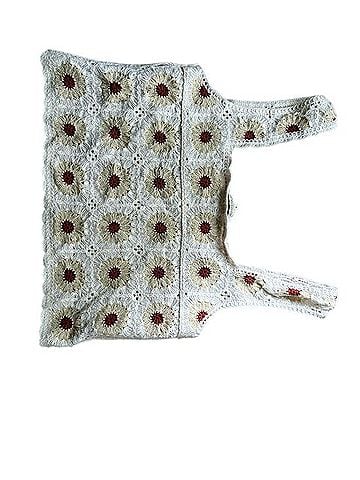Rebellion Handcrafted Crochet Daisy Tank Tank Top (view 2)