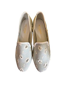 Jon Josef Light Blue Distressed Flats Flats (view 1)