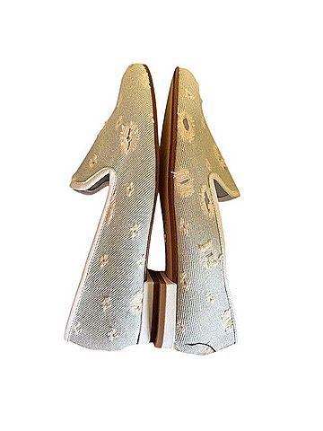 Jon Josef Light Blue Distressed Flats Flats (view 2)