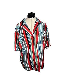 Topshop Short Sleeve Button-Down Shirt (view 1)
