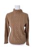 Ralph Lauren Camo Solid Tan Cashmere Pullover Sweater Size XS - photo 2
