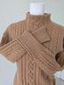 Ralph Lauren Camo Solid Tan Cashmere Pullover Sweater Size XS - photo 5