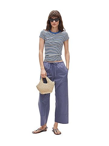 J.Crew Luna cotton poplin Casual Pants (view 2)