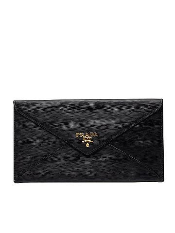 Prada Vitello Move Envelope Clutch (view 1)