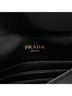 Prada 100% Leather Black Vitello Move Envelope Clutch One size - photo 6