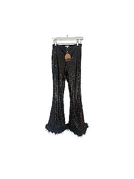Main Strip Faux Leather Pants (view 2)