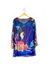 Soft Surroundings Sheer Watercolor Floral Long Sleeve Blouse - photo 2