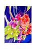 Soft Surroundings Sheer Watercolor Floral Long Sleeve Blouse - photo 4