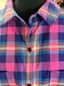 National Plaid Multi Color Button-Down Shirt Size 1X - photo 4