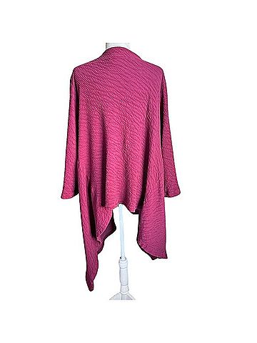 bryn WALKER Lagenlook Asymmetrical Hem Cardigan Casual Sweaters (view 2)