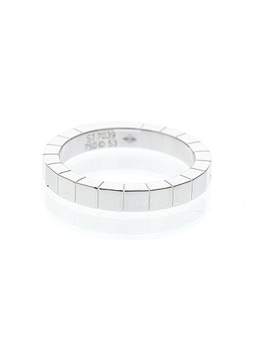Cartier Lanieres 18K White Gold Gold White_Gold Ring Jewelry (view 2)