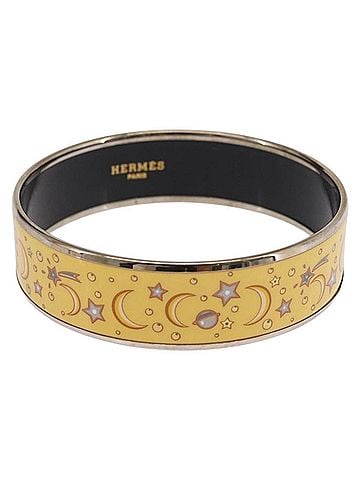 Chanel Vintage Bangle Metal Yellow Metal Bracelet Jewelry (view 1)