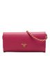 Prada 100% Leather Pink Vitello Move Wallet on Chain One size - photo 1