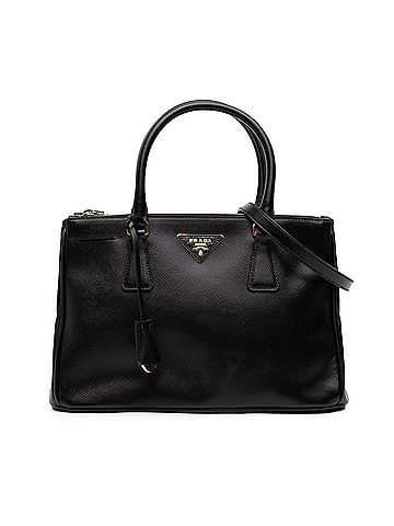 Prada Small Saffiano Lux Galleria Double Zip Satchel (view 1)