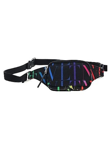 Valentino Garavani Vltn Times Waist Printed Canvas Multicolour Canvas Handbag (view 1)