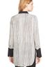 Vince. 100% Silk Stripes Black White Blouse Size S - photo 3