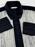 Vince. 100% Silk Stripes Black White Blouse Size S - photo 9
