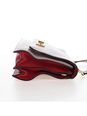 Miu Miu Logo Flap Leather Pink Leather Crossbody Bag Bag (view 2)