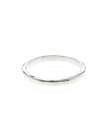 Van Cleef & Arpels Toujours Wedding Band Platinum Silver Platinum Ring Jewelry (view 2)