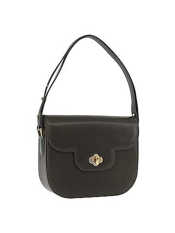Bally Handbag Leather Green Leather Handbag (view 1)