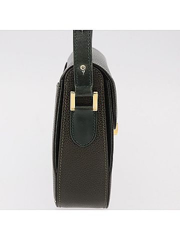 Bally Handbag Leather Green Leather Handbag (view 2)