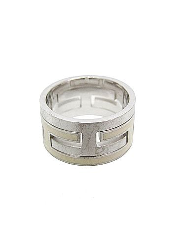 Hermès Move H Ring Silver Silver Silver Ring Jewelry (view 2)