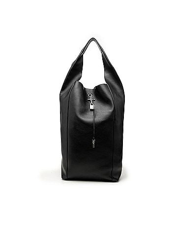 Saint Laurent Saint Laurent Tanger Tote Bag Shoulder ALM797468.1024 Black Leather Women's SAINT LAURENT (view 1)